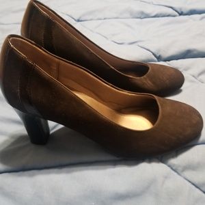 Life Stride Black Heels Size 10